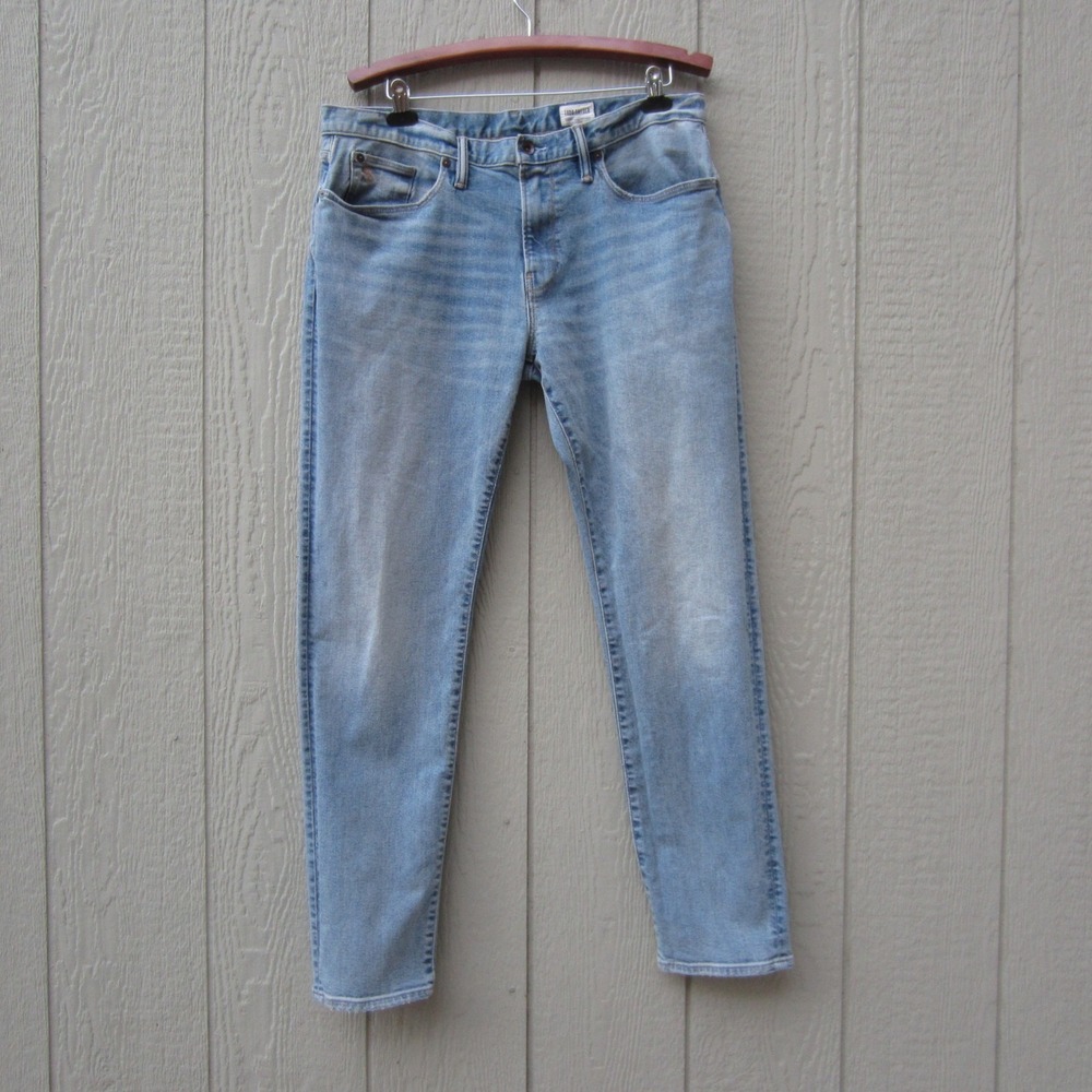 Todd Snyder Jeans Men 36x30 Light Blue Slim Fit Stretch JE009235-BL11 No Tag